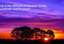 difference between Vedas, Upanishads and Puranas