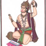 Lord_hanuman_singing_bhajans_AS