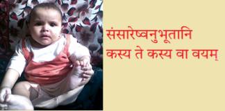 Becoming cabinet secretary of India मातापितृसहस्त्राणि पुत्रदारशतानि च । संसारेष्वनुभूतानि कस्य ते कस्य वा वयम्