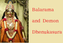Story of Balarama And Demon Dhenukasura