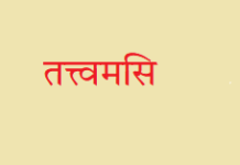 What is the meaning of “Tat Tvam Asi” ? तत्त्वमसि