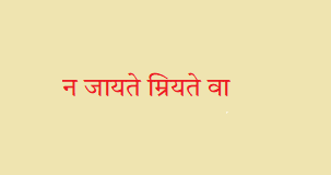 न जायते म्रियते वा